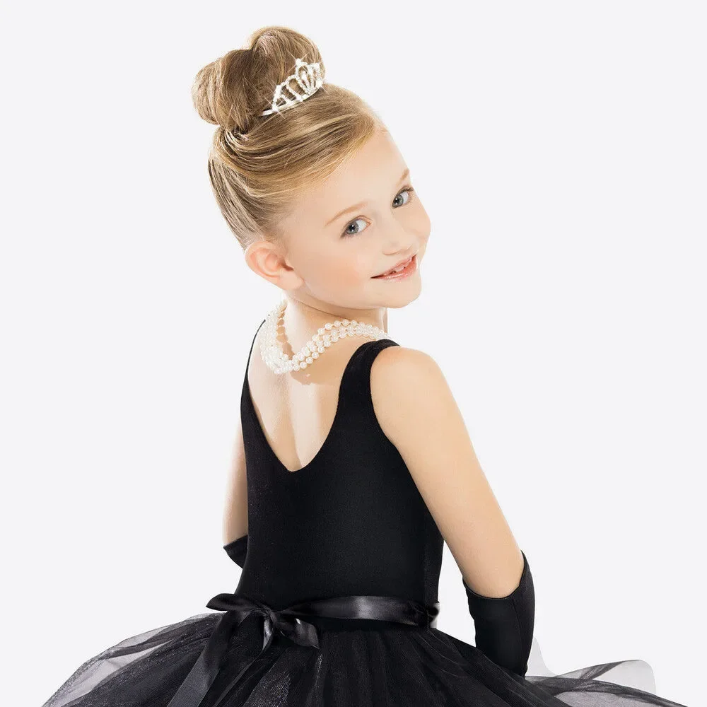 Pre-Owned Dance Costume Revolution RC20913 Small Child Black Tutu Ballet Sequin